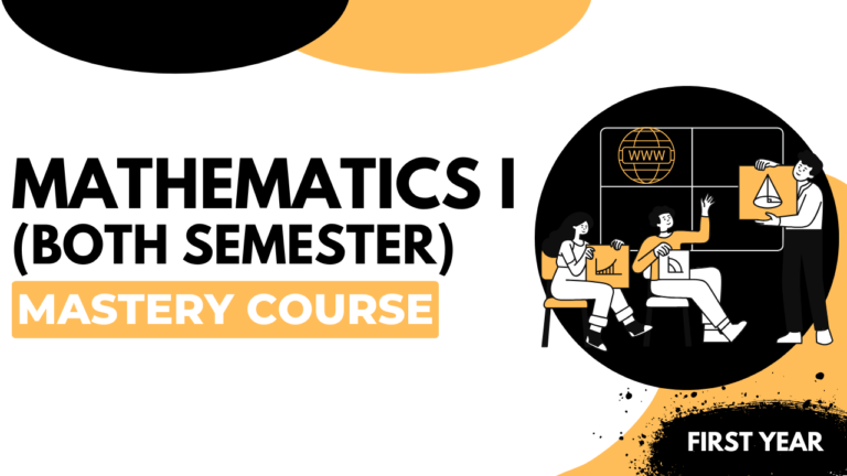 Mathematics 1 Module Mastery (Both Semesters)